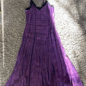 Elegant Purple Maxi Dress